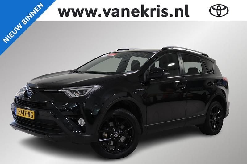 Zwart Gebruikt 2018 Toyota RAV4 Hybrid SUV | € 24.999 (Super prijs) - Afbeelding 1/4