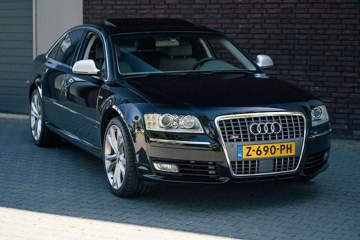 Occasion Audi S8 Comfort 451 PK (331 kW) 2008 Zwart (metallic) Sedan