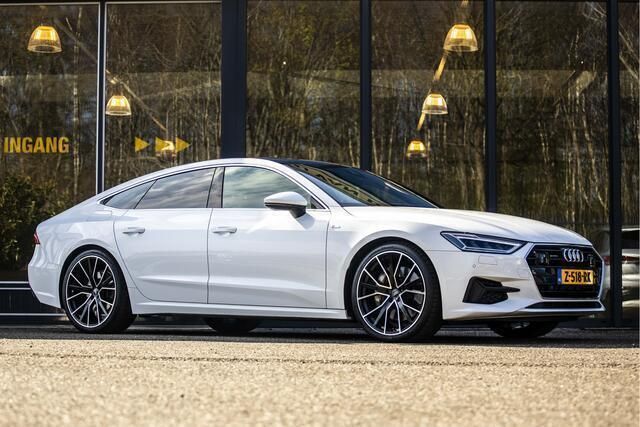 Wit Gebruikt 2020 Audi A7 Sportback Proline Hatchback | € 54.950 - Afbeelding 1/4