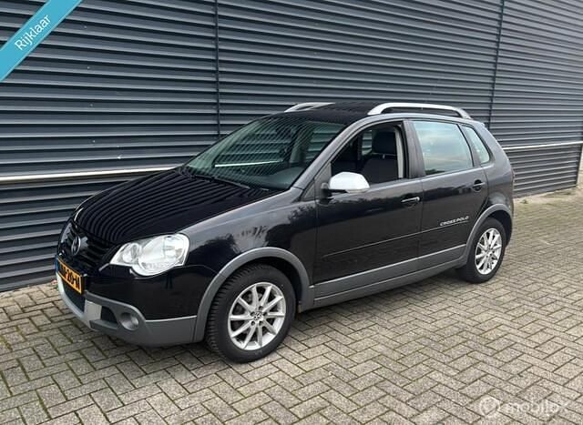 Zwart Gebruikt 2007 VW Polo Cross Hatchback | € 3.449 (Super prijs) - Afbeelding 1/4
