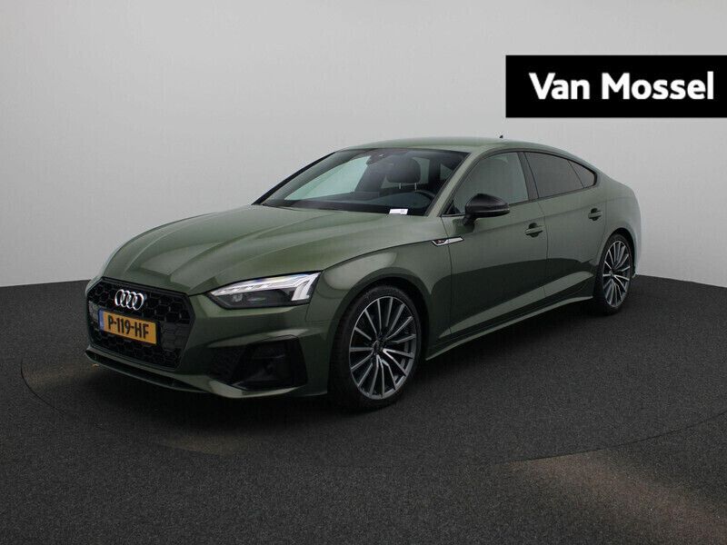Groen Gebruikt 2022 Audi A5 Sportback Competition Hatchback | € 39.900 (Duur) - Afbeelding 1/4