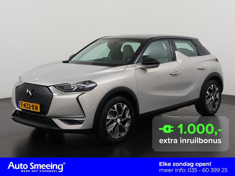 Grijs Gebruikt 2023 DS Automobiles DS3 Crossback E-Tense Rivoli SUV | € 21.895 - Afbeelding 1/4