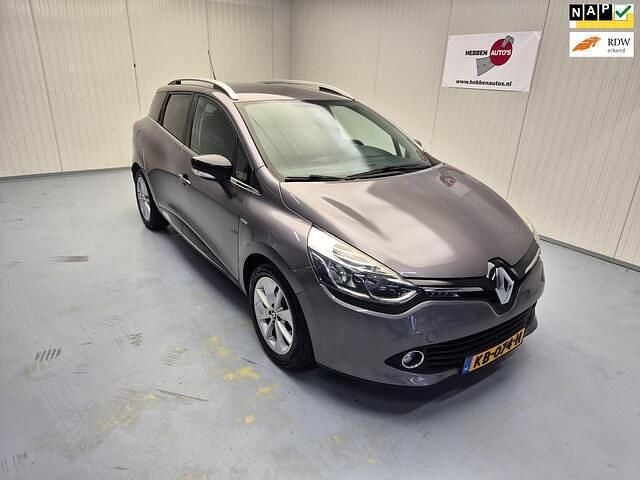 Grijs Gebruikt 2016 Renault Clio GrandTour LIMITED Stationwagen | € 7.440 (Goede deal) - Afbeelding 1/4
