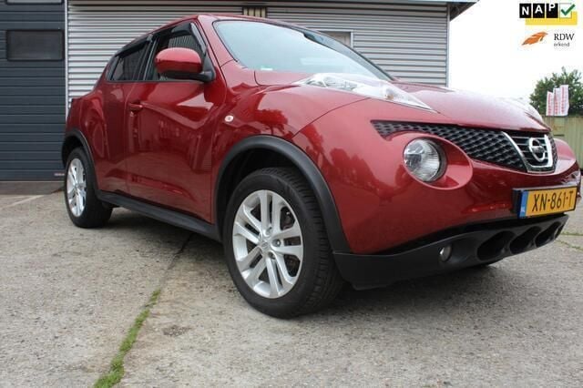 Rood Gebruikt 2012 Nissan Juke Acenta SUV | € 7.250 (Goede deal) - Afbeelding 1/4