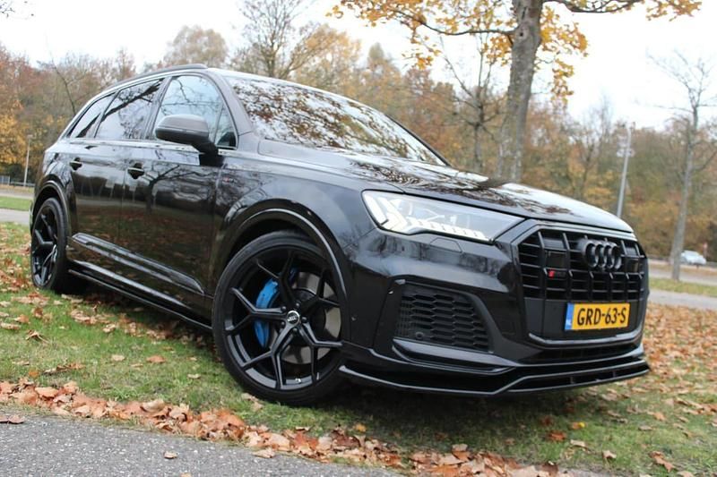 Zwart Gebruikt 2020 Audi Q7 Competition SUV | € 67.949 (Duur) - Afbeelding 1/4
