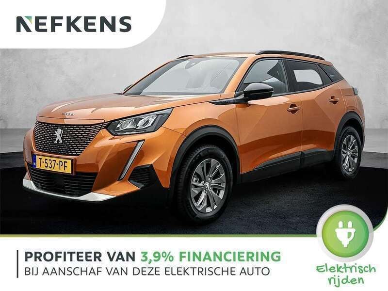Oranje Gebruikt 2023 Peugeot e-2008 Style SUV | € 21.380 (Goede deal) - Afbeelding 1/3