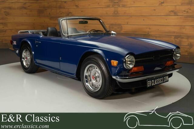 Blauw Gebruikt 1973 Triumph TR6 | € 29.950 - Afbeelding 1/4