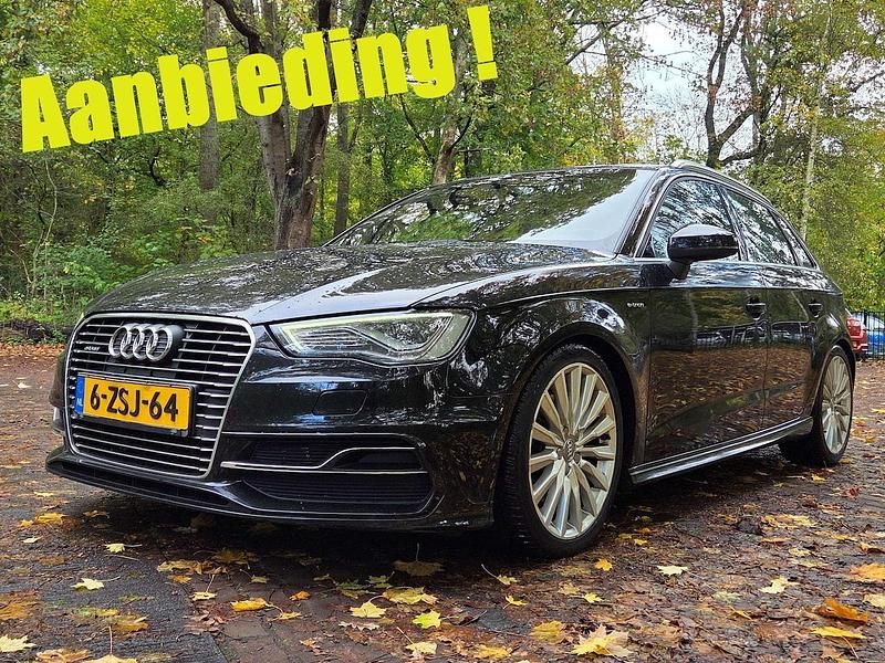 Zwart Gebruikt 2014 Audi A3 Sportback e-tron Ambition Hatchback | € 10.290 (Eerlijke prijs) - Afbeelding 1/4