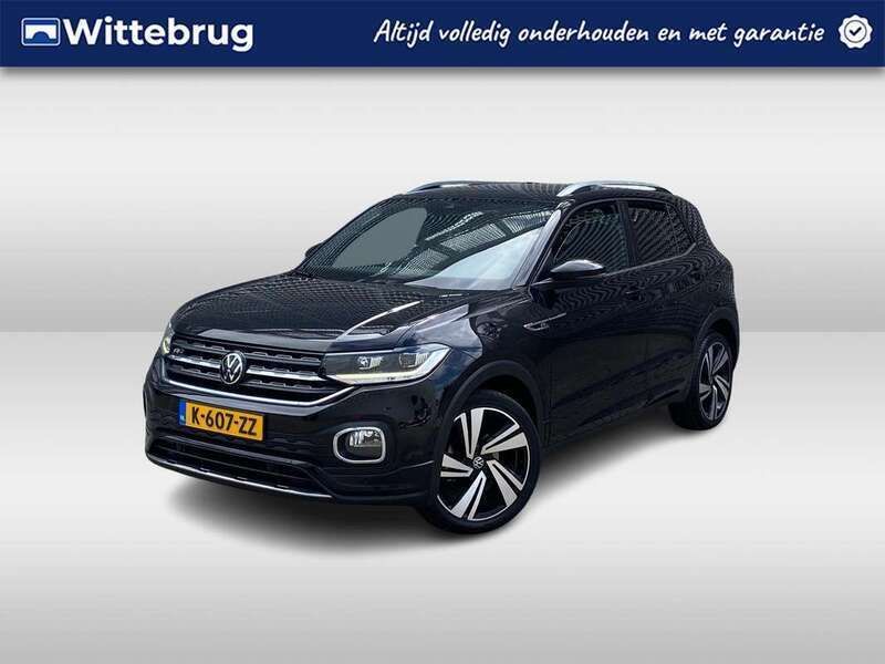 Zwart Gebruikt 2021 VW T-Cross R-line SUV | € 26.250 (Iets duurder) - Afbeelding 1/1