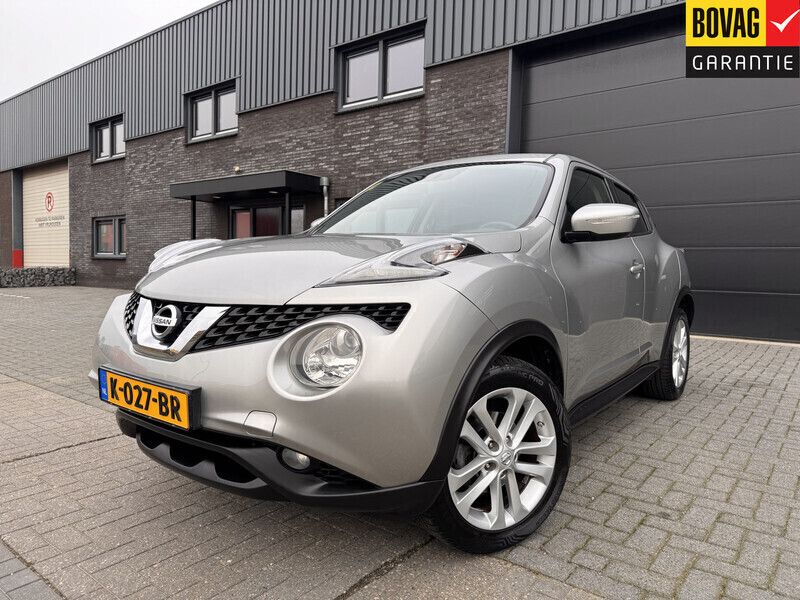 Grijs Gebruikt 2015 Nissan Juke S SUV | € 8.450 (Goede deal) - Afbeelding 1/4