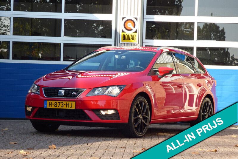 Rood Gebruikt 2020 Seat Leon FR Stationwagen | € 19.949 (Goede deal) - Afbeelding 1/4
