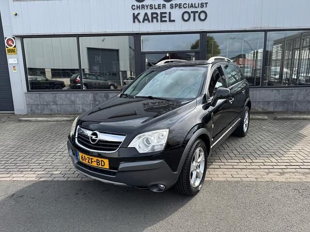 Zwart Gebruikt 2008 Opel Antara Cosmo SUV | € 3.750 (Eerlijke prijs) - Afbeelding 1/4