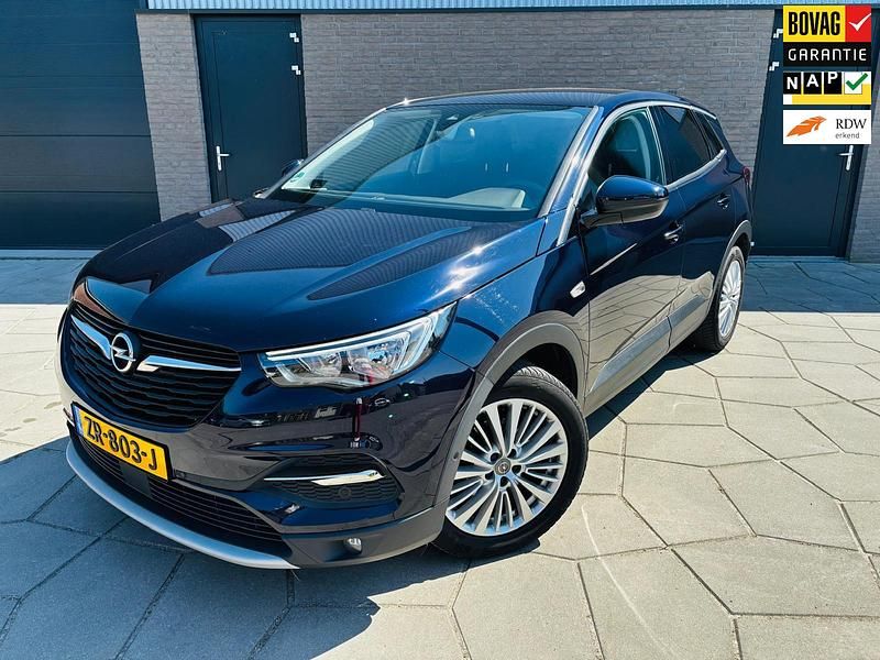 Blauw Occasion 2019 Opel Grandland X Innovation SUV | € 15.895 (Duur) - Afbeelding 1/4