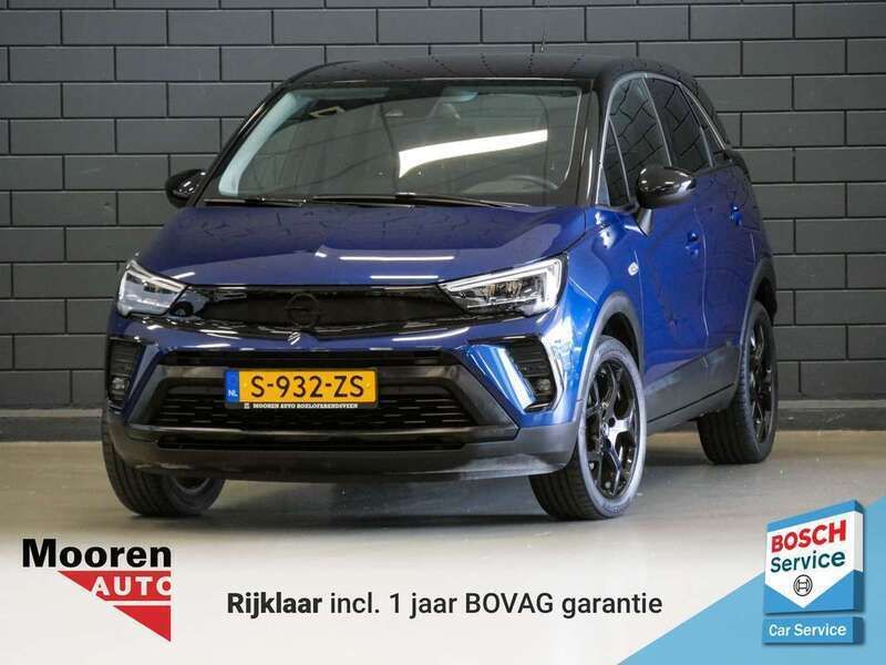 Blauw, metallic lak Gebruikt 2023 Opel Crossland GS Line SUV | € 19.950 (Iets duurder) - Afbeelding 1/4