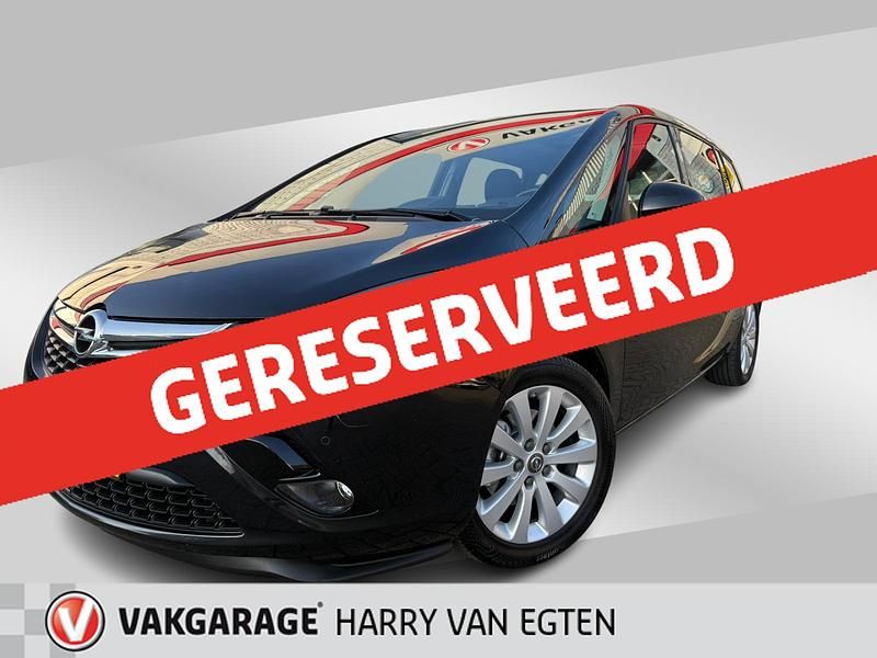 Zwart (metallic) Occasion 2015 Opel Zafira Tourer Cosmo MPV | € 9.950 (Eerlijke prijs) - Afbeelding 1/4