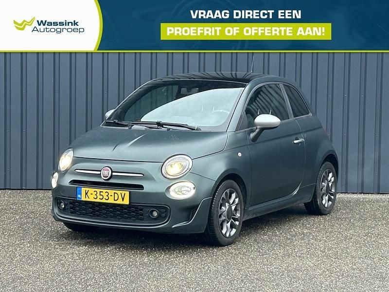 Groen (mat) Occasion 2020 Fiat 500 Rockstar Hatchback | € 11.940 (Eerlijke prijs) - Afbeelding 1/4