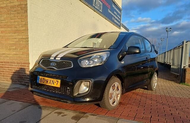 Zwart Gebruikt 2011 Kia Picanto Hatchback | € 3.650 (Goede deal) - Afbeelding 1/4