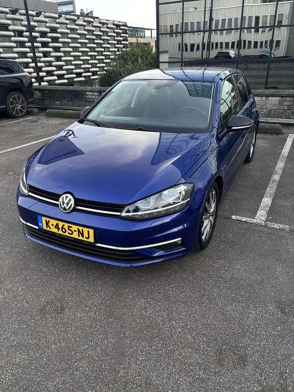 Blauw Gebruikt 2019 VW Golf VII Highline Stationwagen | € 14.000 (Super prijs) - Afbeelding 1/4