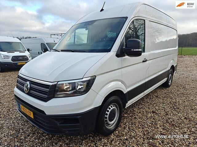 Wit Occasion 2019 VW Crafter Highline Van | € 16.950 (Super prijs) - Afbeelding 1/4