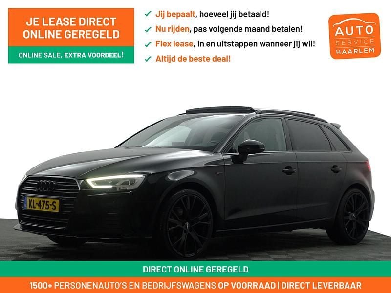 Zwart Gebruikt 2016 Audi A3 Sportback S-Line Hatchback | € 18.900 (Duur) - Afbeelding 1/4