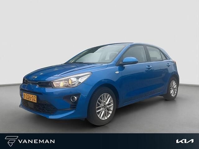 Blauw Gebruikt 2021 Kia Rio Hatchback | € 16.950 (Eerlijke prijs) - Afbeelding 1/4