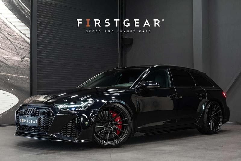 Zwart Gebruikt 2019 Audi RS6 Comfort Stationwagen | € 99.900 (Eerlijke prijs) - Afbeelding 1/4