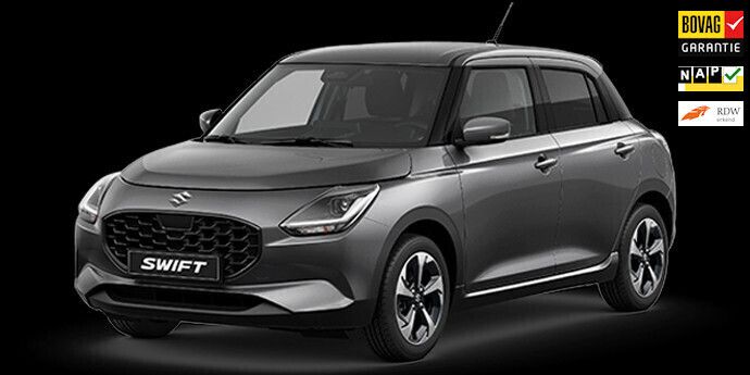 Grijs Nieuw 2025 Suzuki Swift Style Hatchback | € 24.598 (Eerlijke prijs) - Afbeelding 1/4