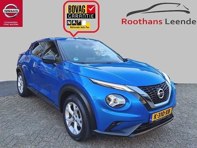Blauw Gebruikt 2021 Nissan Juke N-Connecta SUV | € 14.900 (Eerlijke prijs) - Afbeelding 1/4