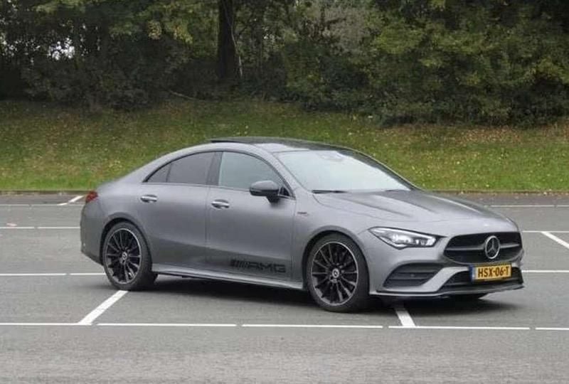 Grijs Gebruikt 2019 Mercedes CLA250 AMG Sedan | € 29.999 (Super prijs) - Afbeelding 1/4