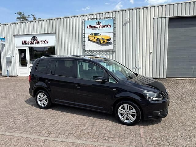 Zwart Gebruikt 2013 VW Touran Comfortline MPV | € 9.999 (Eerlijke prijs) - Afbeelding 1/4