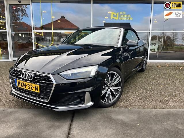 Zwart Gebruikt 2024 Audi A5 Cabriolet Advanced Cabriolet | € 53.950 (Duur) - Afbeelding 1/4