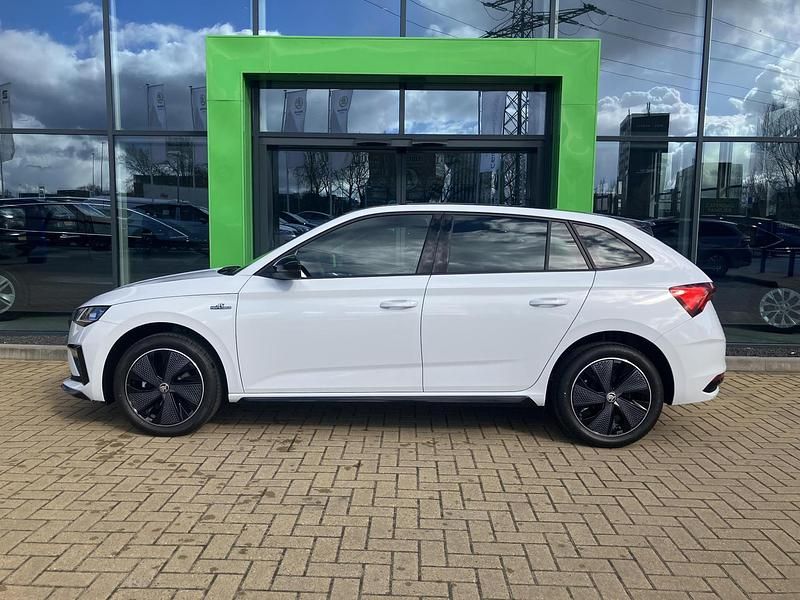 Occasion Skoda Scala Monte Carlo 116 PK (85 kW) 2024 Wit Hatchback