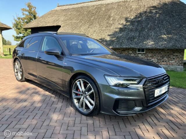 Grijs Gebruikt 2019 Audi A6 S-Line Stationwagen | € 49.900 (Eerlijke prijs) - Afbeelding 1/4