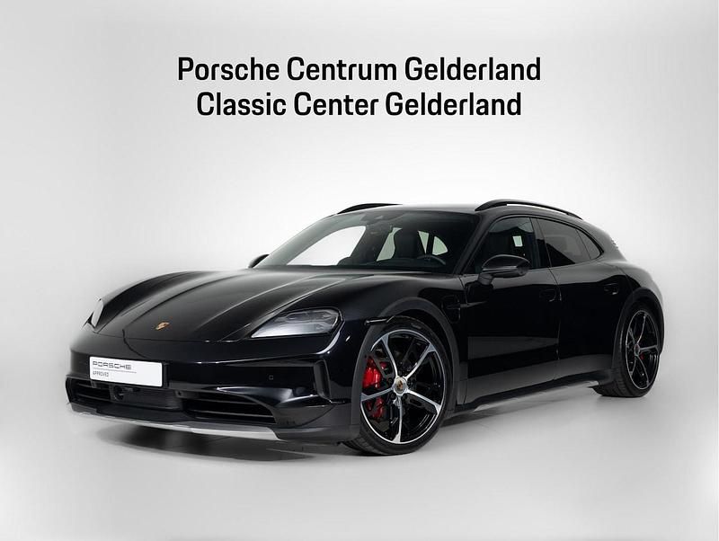 Zwart (metallic) Gebruikt 2024 Porsche Taycan Cross Turismo Stationwagen | € 119.900 - Afbeelding 1/4