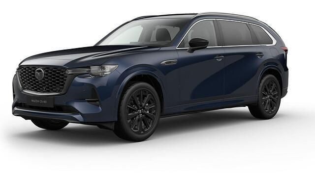 Blauw Nieuw 2025 Mazda CX-80 Homura-Line SUV | € 70.990 (Eerlijke prijs) - Afbeelding 1/4
