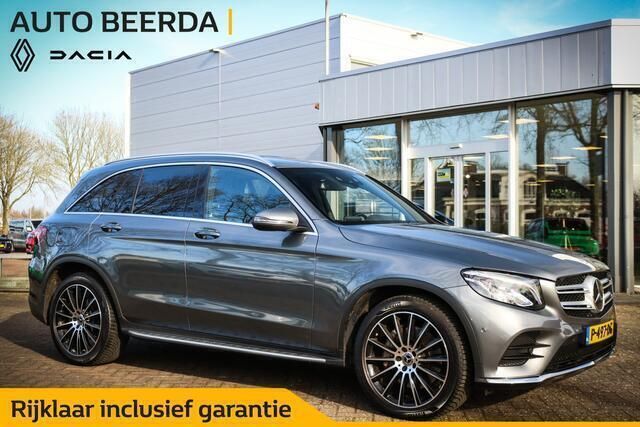 Grijs, metallic lak Gebruikt 2018 Mercedes GLC250 AMG SUV | € 33.950 (Eerlijke prijs) - Afbeelding 1/4