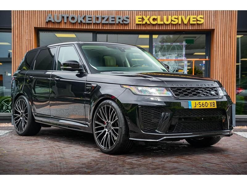 Zwart Gebruikt 2018 Land Rover Range Rover Sport HSE Dynamic SUV | € 52.900 (Duur) - Afbeelding 1/4