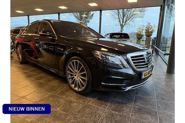 Zwart Gebruikt 2015 Mercedes S500 Prestige Sedan | € 52.950 (Eerlijke prijs) - Afbeelding 1/4