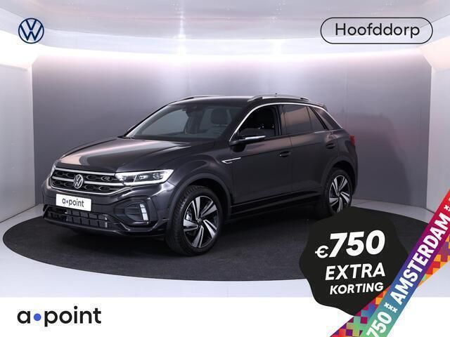 Zwart Nieuw 2025 VW T-Roc R-line Edition SUV | € 49.495 (Duur) - Afbeelding 1/3