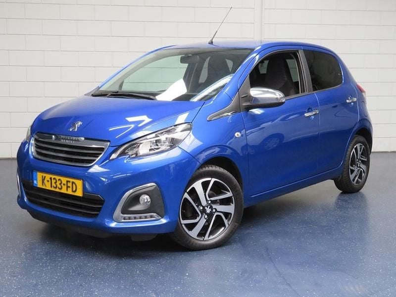 Blauw Gebruikt 2020 Peugeot 108 Allure Hatchback | € 9.999 (Eerlijke prijs) - Afbeelding 1/4