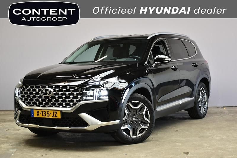 Zwart Occasion 2024 Hyundai Santa Fe Premium SUV | € 46.835 (Eerlijke prijs) - Afbeelding 1/4