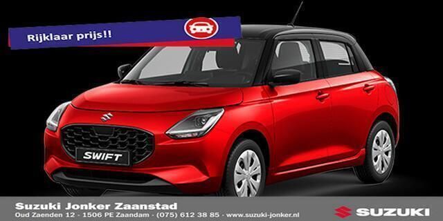 Rood Nieuw 2025 Suzuki Swift Comfort Hatchback | € 21.298 (Eerlijke prijs) - Afbeelding 1/1
