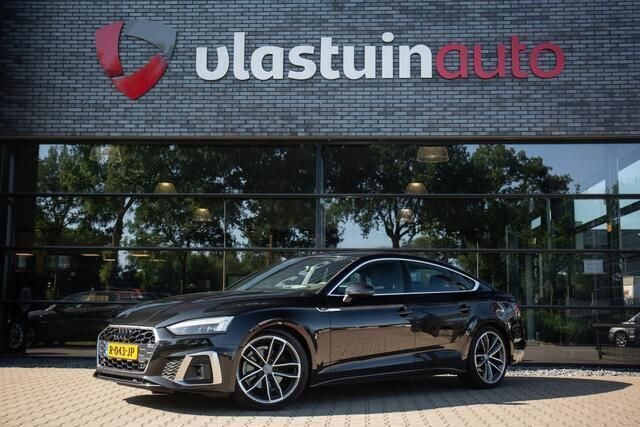 Zwart Gebruikt 2020 Audi A5 Sportback S-Line Hatchback | € 30.950 (Goede deal) - Afbeelding 1/4
