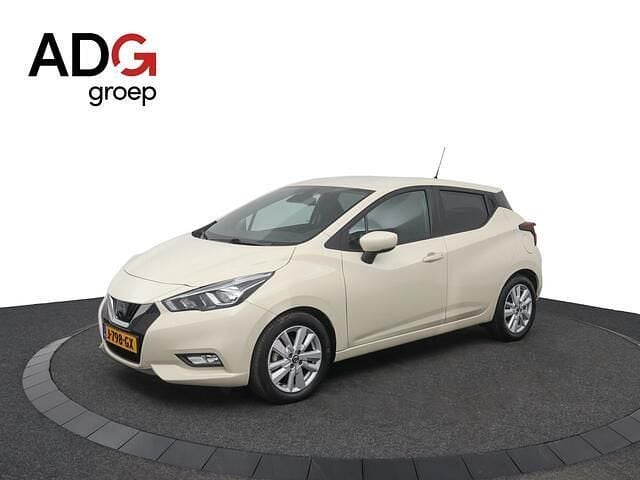 Wit Occasion 2020 Nissan Micra N-Connecta Hatchback | € 11.950 (Goede deal) - Afbeelding 1/4