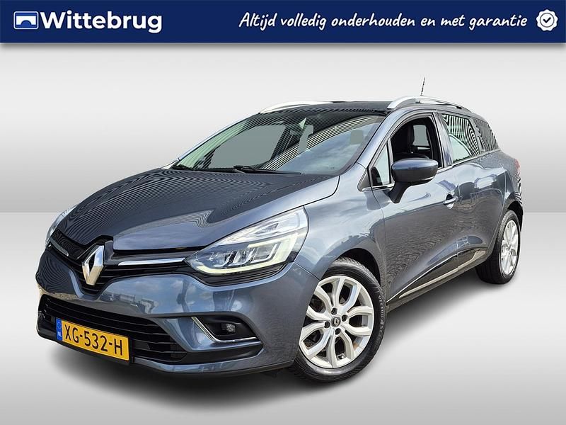 Grijs Gebruikt 2018 Renault Clio GrandTour Intens Stationwagen | € 10.425 (Eerlijke prijs) - Afbeelding 1/4