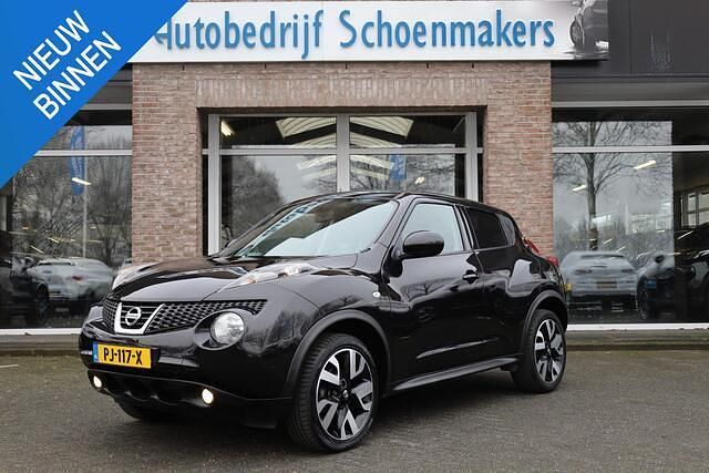 Zwart Occasion 2013 Nissan Juke SUV | € 7.890 (Eerlijke prijs) - Afbeelding 1/4