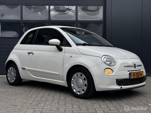 Wit Gebruikt 2009 Fiat 500 Pop Hatchback | € 4.799 (Iets duurder) - Afbeelding 1/4