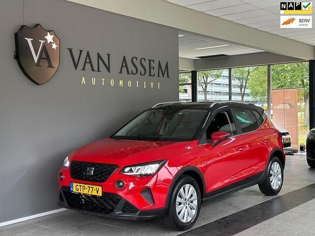 Rood Gebruikt 2022 Seat Arona Reference SUV | € 15.495 (Super prijs) - Afbeelding 1/4
