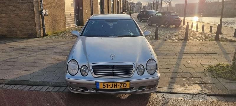Occasion Mercedes CLK200 Elegance 163 PK (119 kW) 2002 Grijs Coupé