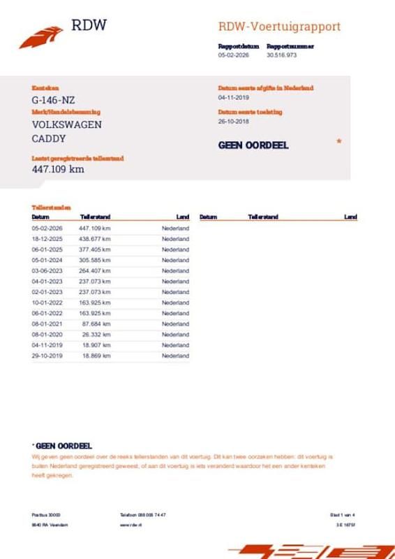 Occasion VW Caddy Maxi Trendline 102 PK (75 kW) 2018 Zwart MPV